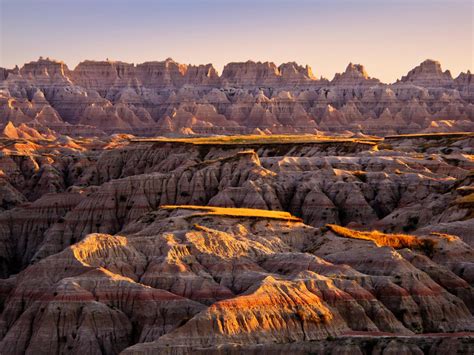 Badlands National Park, South Dakota - Graslandschaften ...