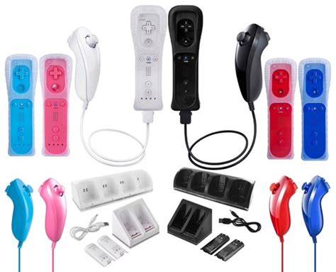 Buy Remote Remote Control Controller, Nunchuk ver. colors for Nintendo ...