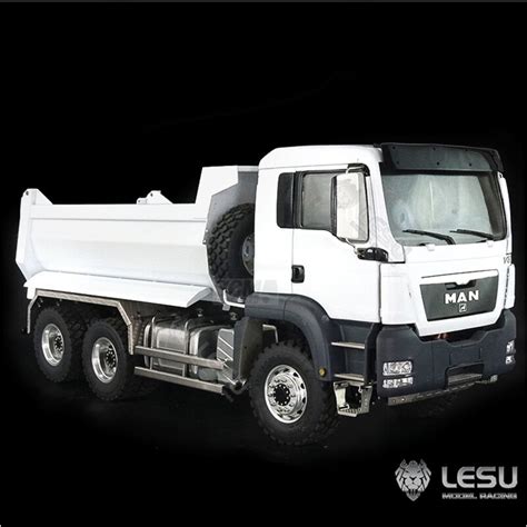 scm-modellbau - Lesu LKW MAN TGS 6x6 Halfpipe Kipper 1:14, 2.920,90