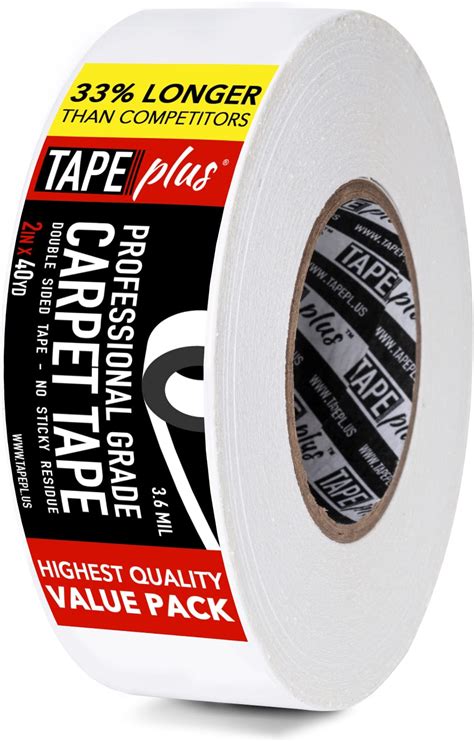 Amazon.com: Trazon Carpet Tape Double Sided - Rug Tape Grippers for ...