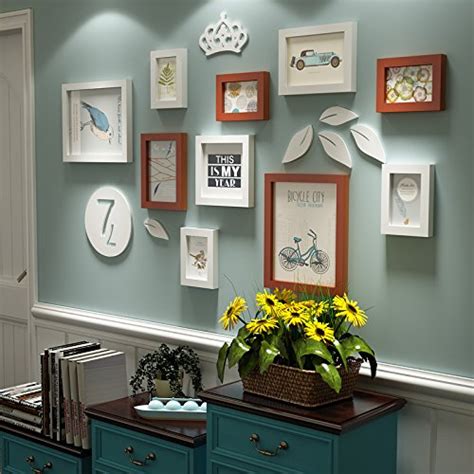 Buy HJKY Photo Frame Wall Set Creative bird wall sticker frame ...