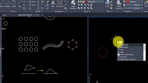 Image result for Array Trong Cad