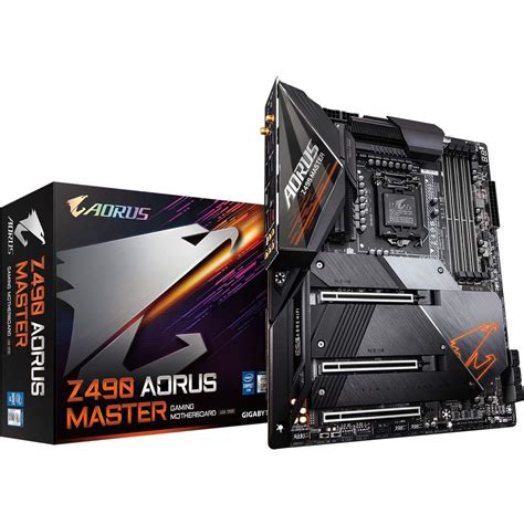 Buy GIGABYTE Z490 AORUS MASTER Intel LGA1200 ATX Motoard (14+1 Phases ...