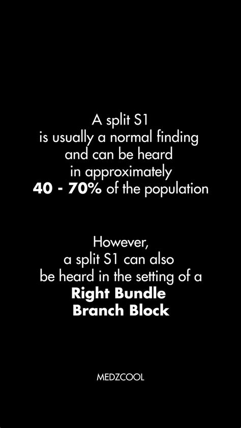 Split S1 Heart Sound - YouTube