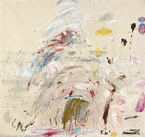 Escola de Atenas, 1961 por Cy Twombly (1928-2011, United States) Cy ...
