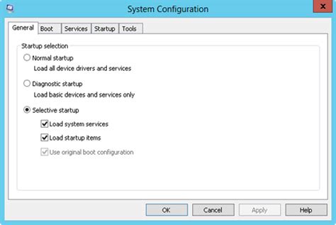 Image result for System Configuration Boot