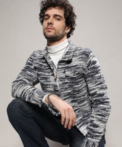 CAMPUS SUTRA Full Sleeve Textured Men Jacket - Buy CAMPUS SUTRA Full ...
