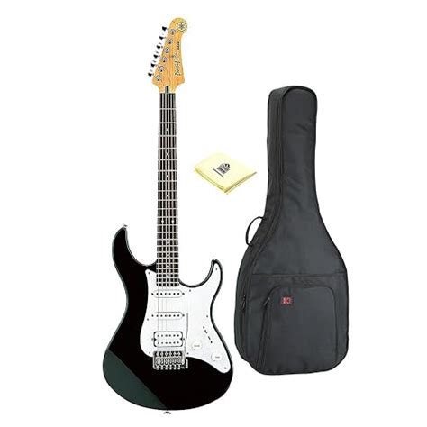 Buy Yamaha Pacifica Series PAC112J Electric Guitar; Black With Kaces ...