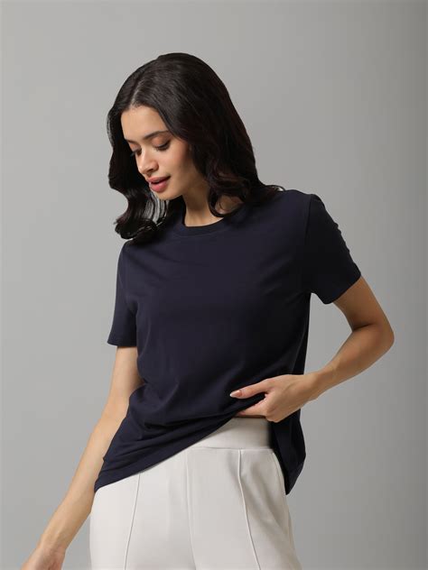 AirSupima® Deep Blue Comfort Tee – NeceSera