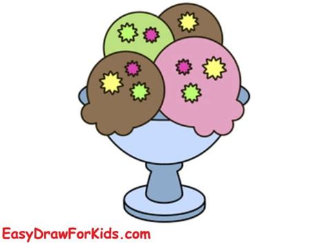 How to Draw Ice Cream From Python Coding 的图像结果