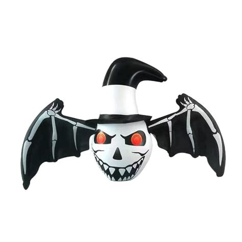 ⚡️Buy Maxbell Halloween Inflatable Bat Ghost with Lights PVC for ...