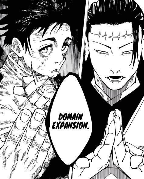 Will we see Yuta's domain ?! Cause of how in a domain clash with Kenjaku I'm 90% sure he would ...
