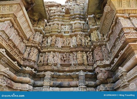 Khajuraho temples, India stock image. Image of india - 69963433 - who built khajuraho temple