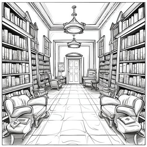 Library Drawing 的图像结果