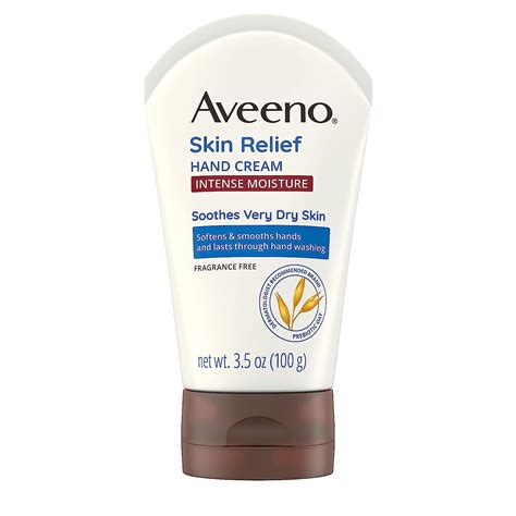 Aveeno Active Naturals Skin Relief Hand Cream, 3.5 Ounce : Amazon.in ...