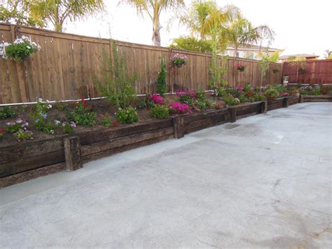 Using Railroad Ties For Landscaping