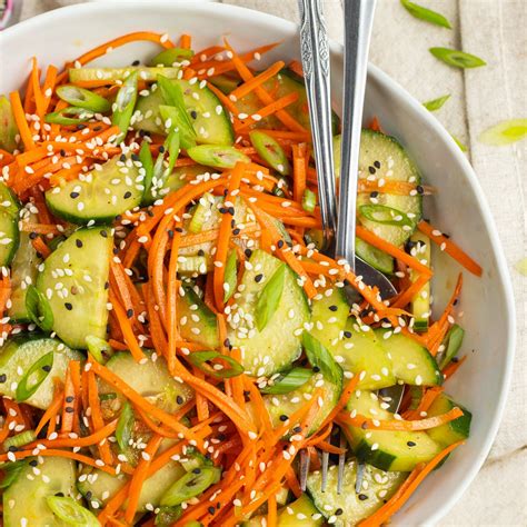 Shredded Cabbage and Carrot Salad - Sprinkled With Balance