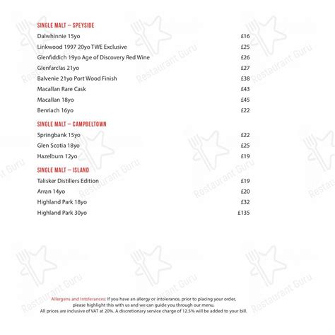 Menu at Burger Singh - Westminster restaurant, London, The Royal Oak