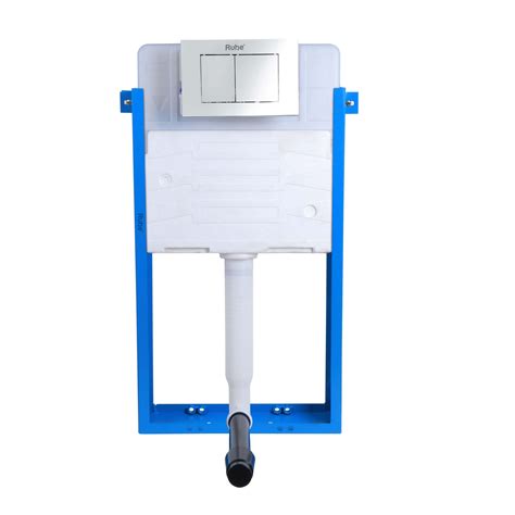 Mechanical Concealed Cistern for Western Commode with Half Frame – Ruhe