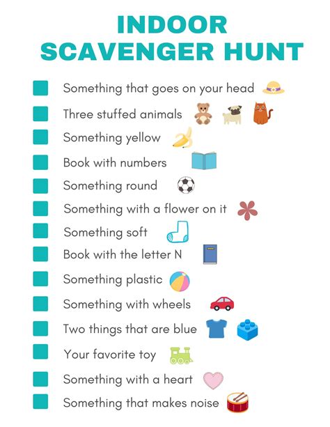 What Is A Scavenger Hunt Ideas at Irene Rayburn blog
