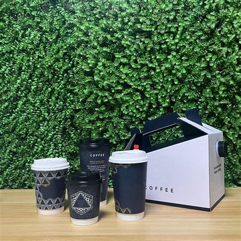 At Pack Coffee Shop Supplies 1L 3L 5L Einweg-Kaffee-Spender Kaffee Take ...