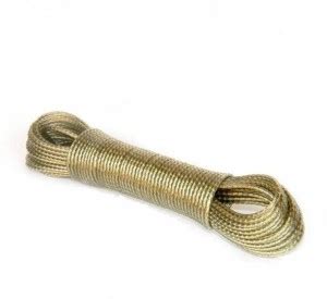 Rishikansh Cloth Rope/Wire PVC Coated Anti-Rust Unbreakable Alumminium ...