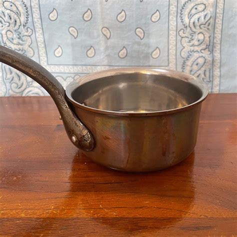 Matfer Bourgeat Copper sauce pan made in France, Furniture & Home ...