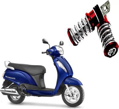 Jetnix Metal Spring-Coil Style Pedals Foot Rest For Suzuki Access 125 ...