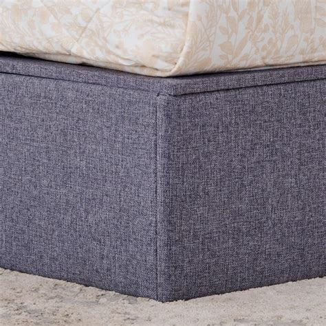 Buy Connect Planks Teen Bed with Hydraulic Storage - Grey from Home ...