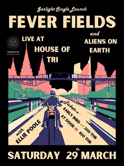FEVER FIELDS: GASLIGHT LAUNCH NIGHT with ALIENS ON EARTH and ELLIE ...