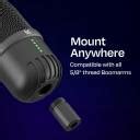 Kreo Rec Podcast Mic for Youtube Accessories, Works on Laptops, Phones ...