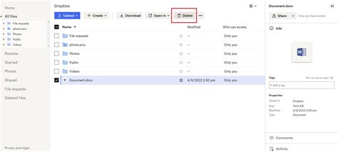 Delete Dropbox Files On PC Windows 11 的图像结果