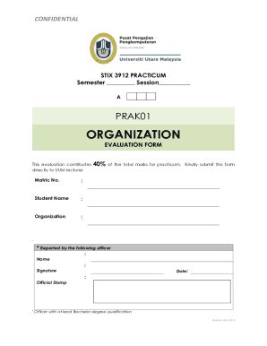 Fillable Online PRACTICUM EVALUATION FORM - FINAL Fax Email Print ...