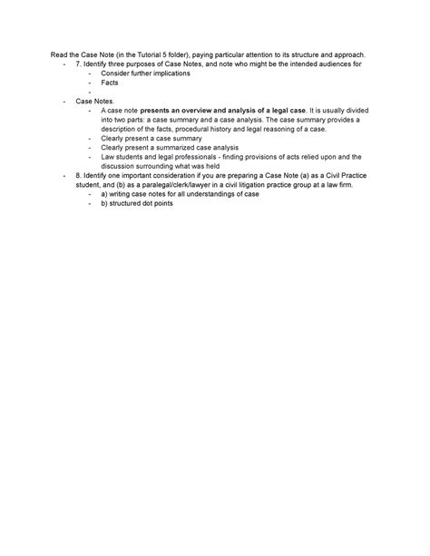 Image result for Case Note Layout