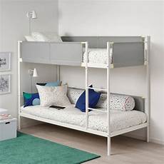 ikea letto a vitval struttura per letto a bianco grigio ikea letto a vitval struttura per letto a bianco grigio
