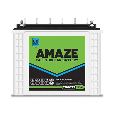 Amaze Tubular 700VA Inverter Battery White (F1147R825150 2060TT) Online ...