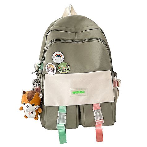 Ammoo Kawaii Aesthetic Backpack with Pins for Teenage India | Ubuy