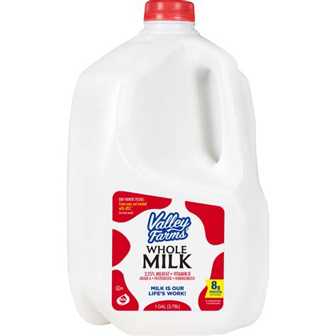 Valley Farms® Whole Milk | UNC Dairy