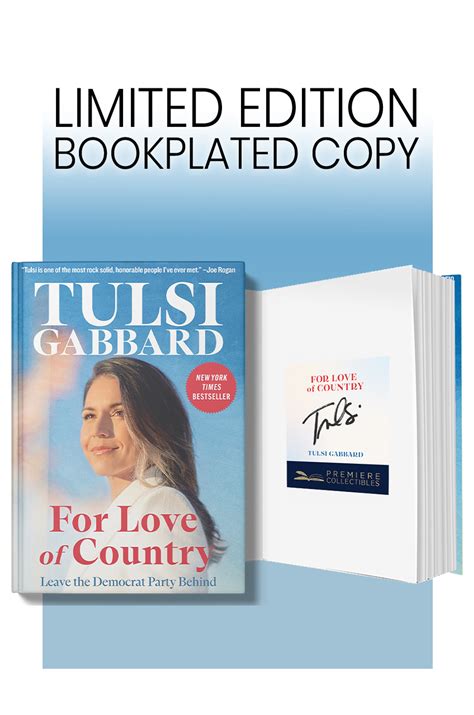 For Love of Country - Tulsi Gabbard (Signed Book)
