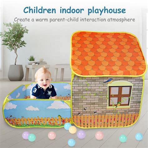 Buy Ball Pits For Toddlers With Kids Play Tent Indoor Child House Play ...