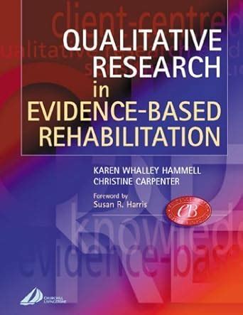 Buy Qualitative Research in Evidence-Based Rehabilitation Book Online ...