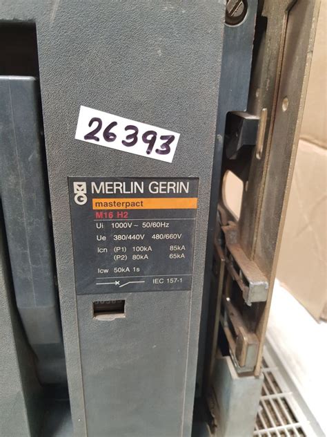Merlin gerin masterpact m16 h2 circuit breaker – Aeliya Marine Tech