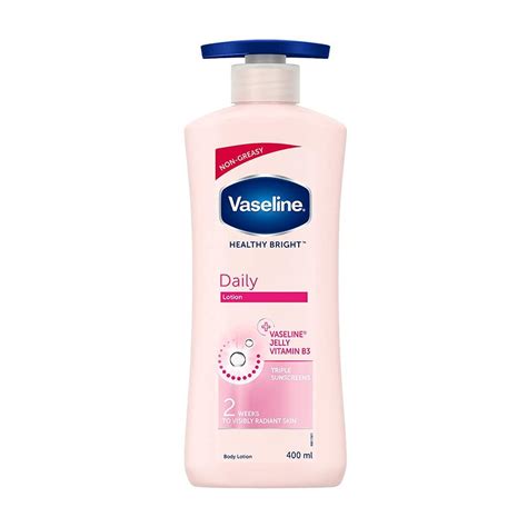Buy Vaseline Healthy Bright Body Lotion 400ml, Daily Brightening Body ...
