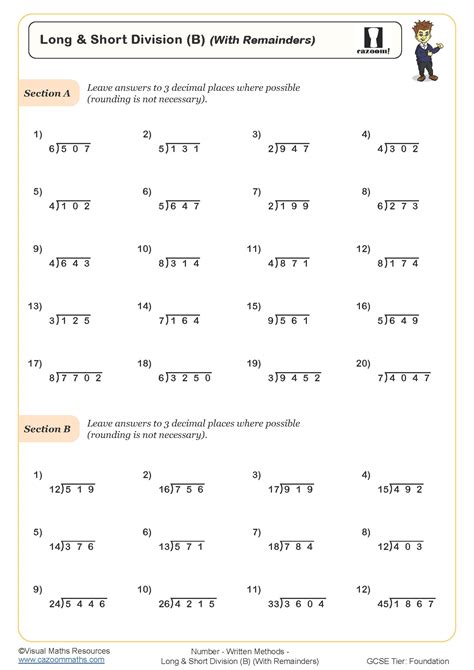 Image result for Short Division Note