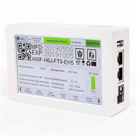 Image result for Pouch Packing Machine Batch Codeing Printer