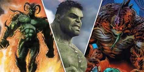 10 Strongest Versions of The Hulk, Ranked