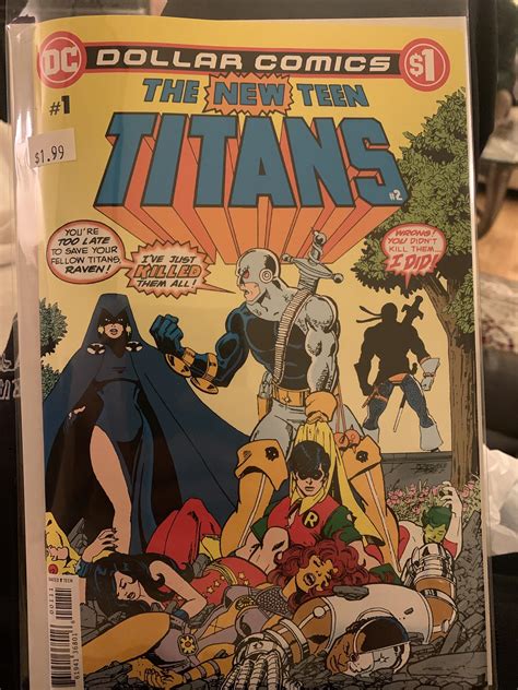 Just a heads up that New Teen Titans #2 (Deathstroke first appearance ...