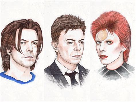 Fifty years of David Bowie's hairstyles in one animated gif | The ...