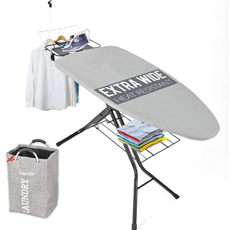 Amazon.com: KLIFI Full Size Ironing Board 58" X 18" Full Metal ...
