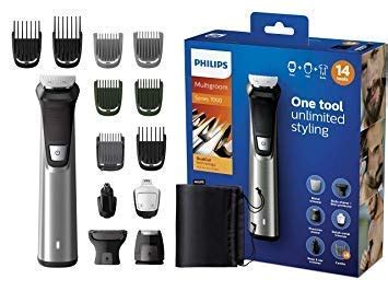 Philips MG7745 / 15 14-in-1, Face, Hair and Body Multigroom Beard ...